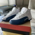 Nike Air Jordan 12 French Blue Sneaker Basket Shoes