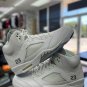 Nike Air Jordan Retro 5 Metallic White