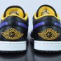 NIKE JORDAN 1 LOW DARK CONCORD AND YELLOW