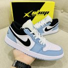 Nike Jordan 1 Low White University Blue Black Line