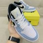 Nike Jordan 1 Low White University Blue Black Line