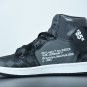 Off-White X Air Jordan 1 Custom Black