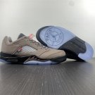 PSG X Air Jordan 5 Low Pumice Game Royal Black Plum Eclipse
