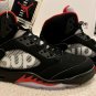 Supreme X Air Jordan 5 Retro &acirc;��Black&acirc;��