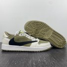 Travis Scott X Air Jordan 1 Low Golf Neutral OliveBlack-Sail