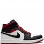 Air Jordan 1 Mid Gym RedBlack Toe sneakers