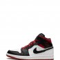 Air Jordan 1 Mid Gym RedBlack Toe sneakers