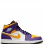 Air Jordan 1 Mid Lakers sneakers