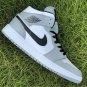 Air Jordan 1 Mid Light Smoke Grey - Virza Shoes