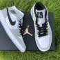 Air Jordan 1 Mid Light Smoke Grey - Virza Shoes