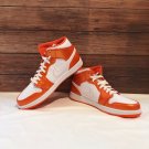 Air Jordan 1 Mid Metallic Orange Men's Classic