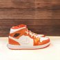 Air Jordan 1 Mid Metallic Orange Men's Classic
