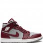 Air Jordan 1 Mid Team Red sneakers