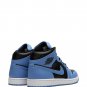 Air Jordan 1 Mid University BlueBlack sneakers