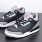 Air Jordan 3 Retro  Black Cement  Grey 136064-010