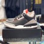 Air Jordan 3 Retro  Black Cement  Grey 136064-010