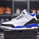 Air Jordan 3 Retro “ Racer Blue ” White CT8532-145