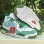 Air Jordan 4 &acirc;��Bulbasaur&acirc;�� Light GreenForest Green