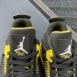 Air Jordan 4 &acirc;��Thunder 2023&acirc;�� BlackTour Yellow