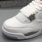 Air Jordan 4 &acirc;��White Oreo&acirc;�� WhiteTech Grey-Black-Fire Red