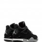 Air Jordan 4 Black Canvas sneakers