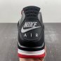 Air Jordan 4 Bred Reimagined BlackFire Red