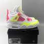 Air Jordan 4 Retro White Lemon Pink