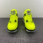 Air Jordan 4 Tennis Ball Custom Atomic GreenBlack