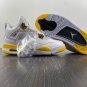 Air Jordan 4 WhiteCoconut Milk-Vivid Sulfur