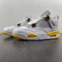 Air Jordan 4 WhiteCoconut Milk-Vivid Sulfur