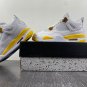 Air Jordan 4 WhiteCoconut Milk-Vivid Sulfur