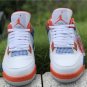 Air Jordan 4 WhiteRoyal BlueOrange