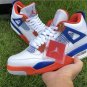 Air Jordan 4 WhiteRoyal BlueOrange