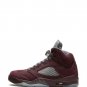 Air Jordan 5 Burgundy high-top sneakers