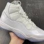 Air Jordan 11 Retro Silver Anniversary White Metallic Silver