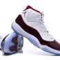 Air Jordan 11 White Wine Red