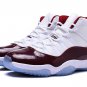 Air Jordan 11 White Wine Red