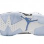 Air Jordan Retro 6 UNC' University blue white Men CT8529 410