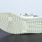 Custom Nikee Air Jordan 1 Low Sail White Oil Green