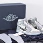 Dior X Nike Air Jordan 1 High Wolf Grey Sneaker