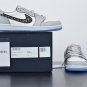 Dior X Nike Air Jordan 1 Low Wolf Grey Sneaker