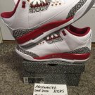 DS 2022 Nike Air Jordan Retro 3 Cardinal Red ,