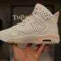 Jordan 6 Retro Gold Hoops (Women's)