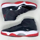 Jordan 11 Retro  Playoffs Bred  Black Red 378037-061