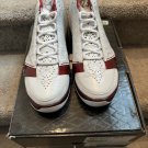 Jordan 23 White Varsity Red