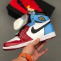 nike air jordan 1 retro high fearless unc chicago