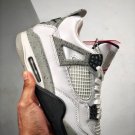 nike air jordan 4 retro og white cement