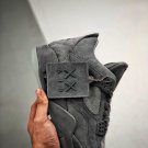 nike air jordan 4 retro x kaws cool grey
