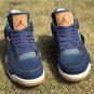 Levi&acirc;��s X Air Jordan 4 DenimDenim-Sail-Game Red