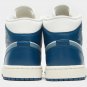 New Nike Nike Air Jordan 1 Mid Blue Aqua Sail ,.,